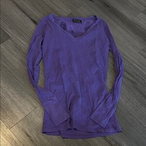 Nollie Purple Long Sleeve Top